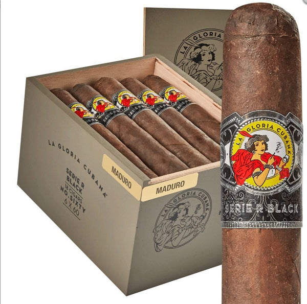 LA GLORIA CUBANA SERIE R BLACK  MADURO  ( 5 Pack )