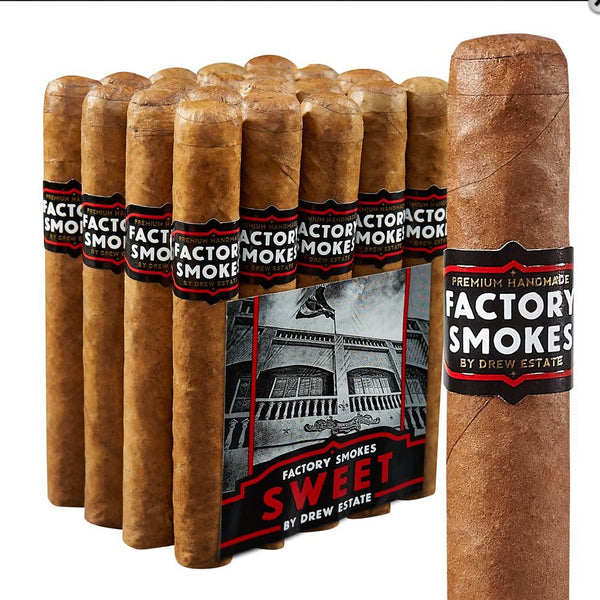 FACTORY SMOKES SWEET ROBUSTO.  (5 PACK)